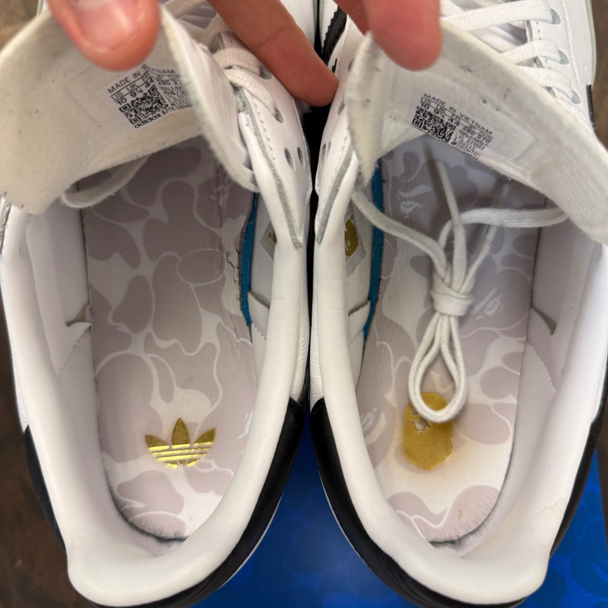 adidas Samba Bape White Black Gum - Image 4