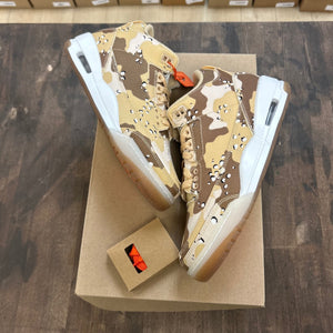 Jordan 3 Retro WNBA Desert Camo (Women's) Size 7.5W (Pre-Owned) - Image 1