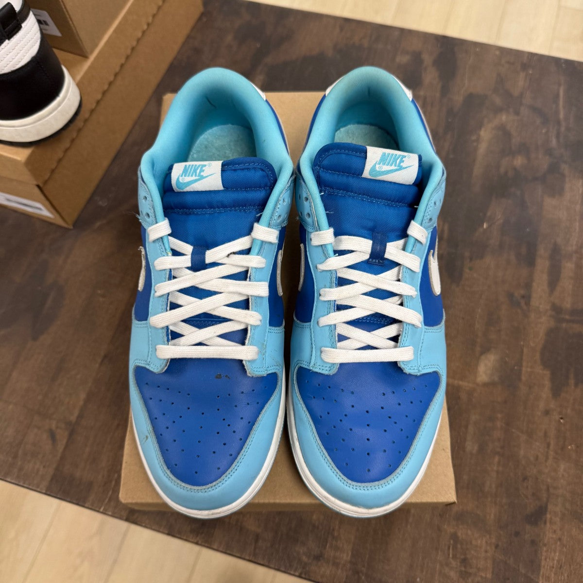 Nike Dunk Low Retro QS Argon (2022) Size 11 (Pre-Owned) - Image 2