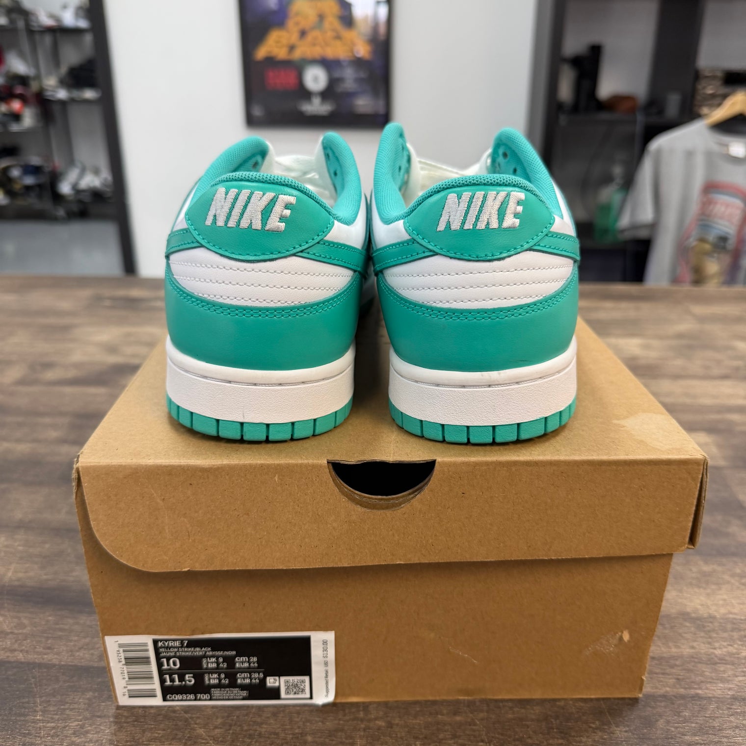 Clear Jade Nike Dunk Low (USED, Replacement Box)