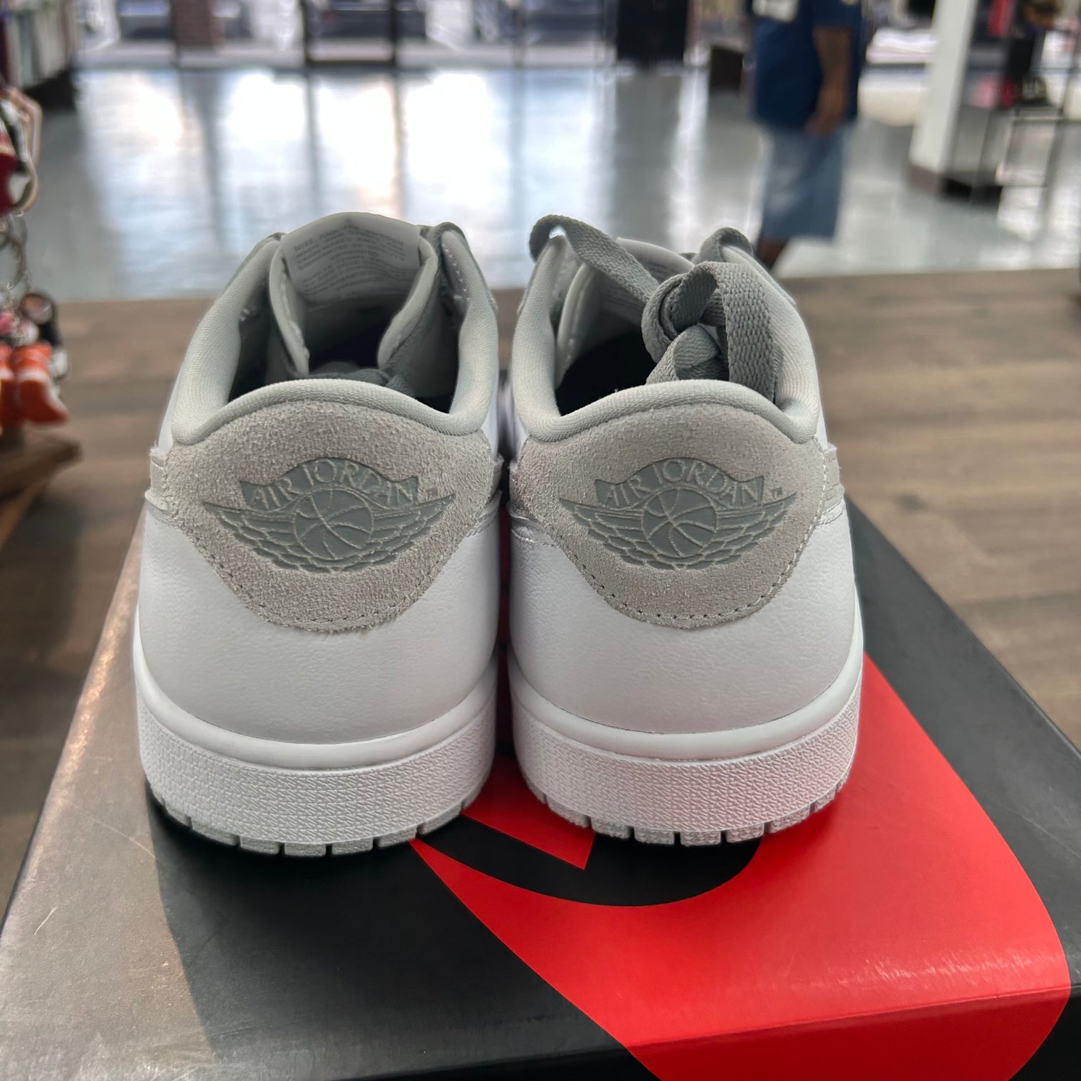 Neutral Grey Jordan 1 Low OG (Lightly Worn)