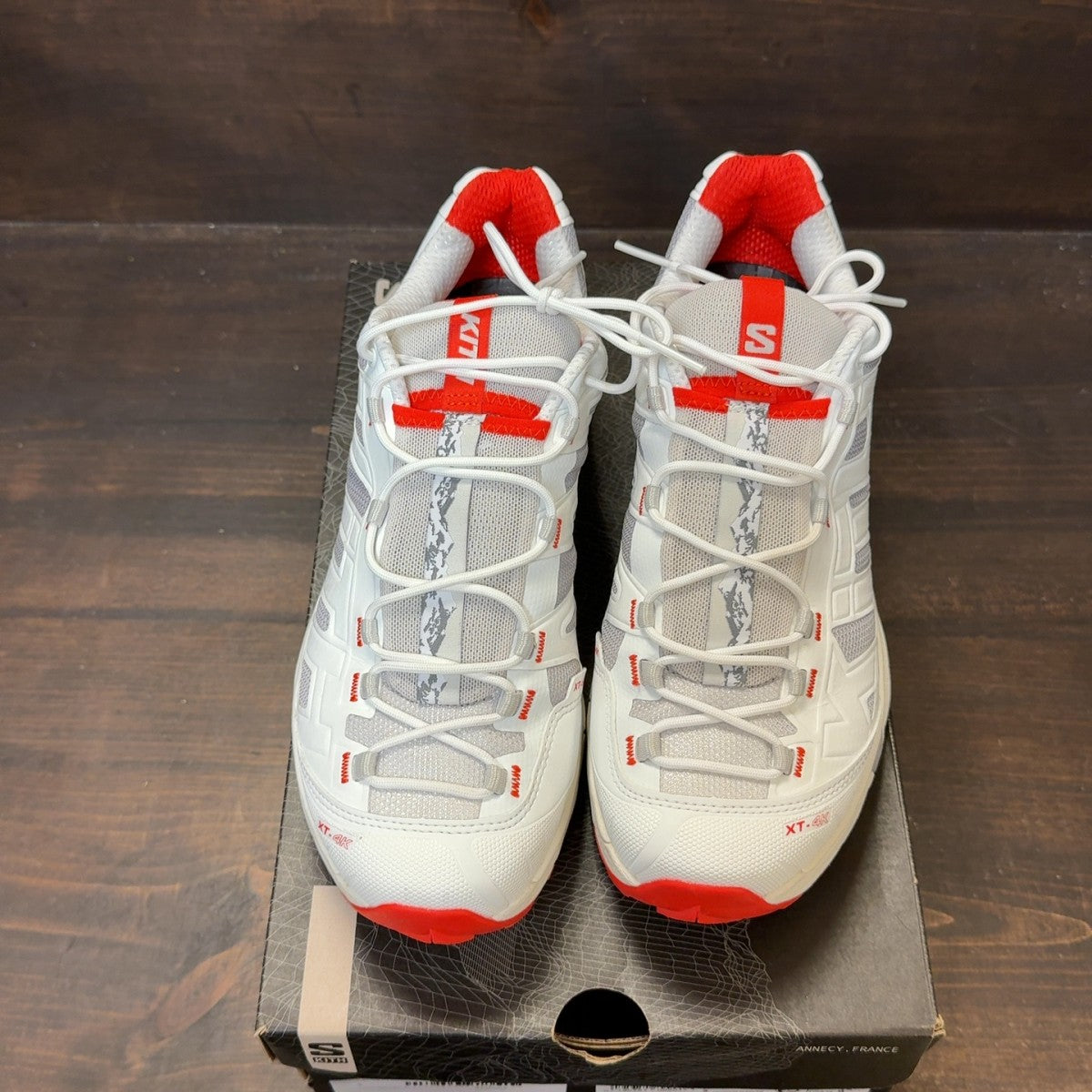 Salomon XT-4K Kith Kithmas White Red - Image 3