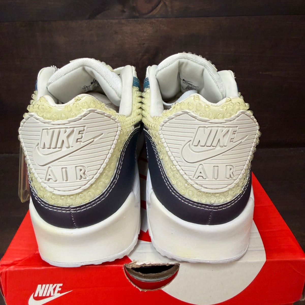 Nike Air Max 90 Bubble Pack White - Image 4