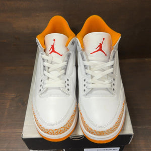 Jordan 3 Retro Orange Citrus (Women's) Size 11W (Pre-Owned) - tag