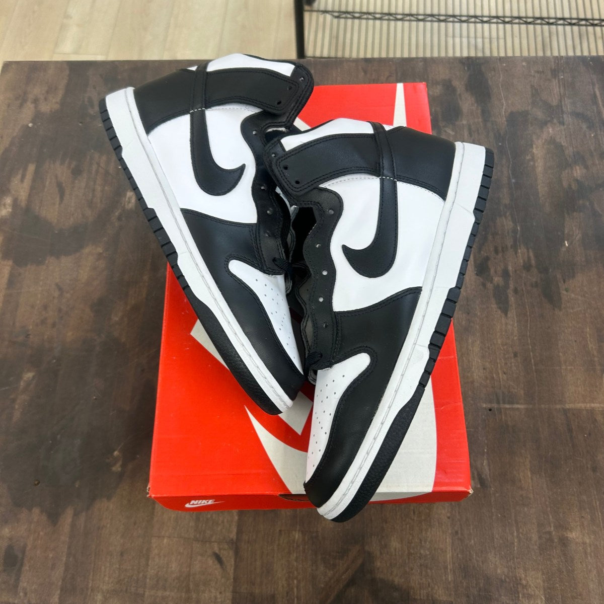 Nike Dunk High Panda Black White (2021/2024) - Image 1