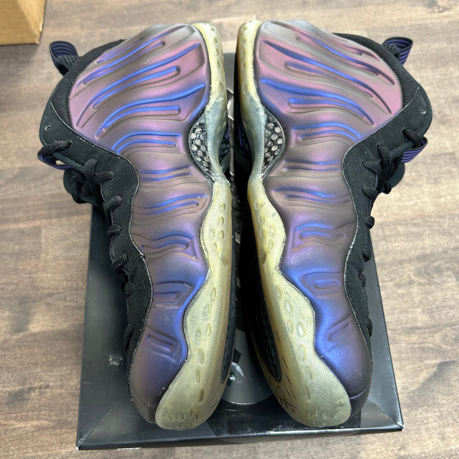 Eggplant Foamposite One (2017) (USED, Replacement Box)