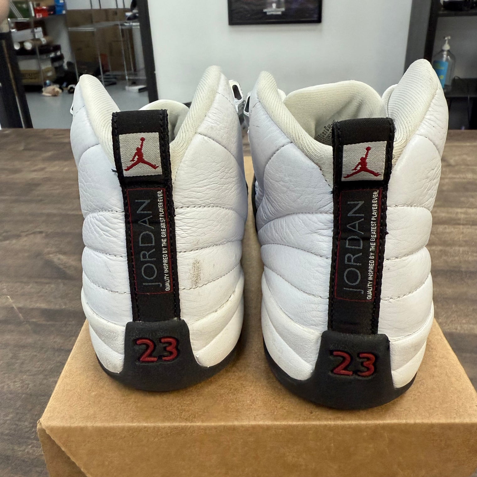 Taxi Flip Jordan 12 (GS) (Used, No Box)
