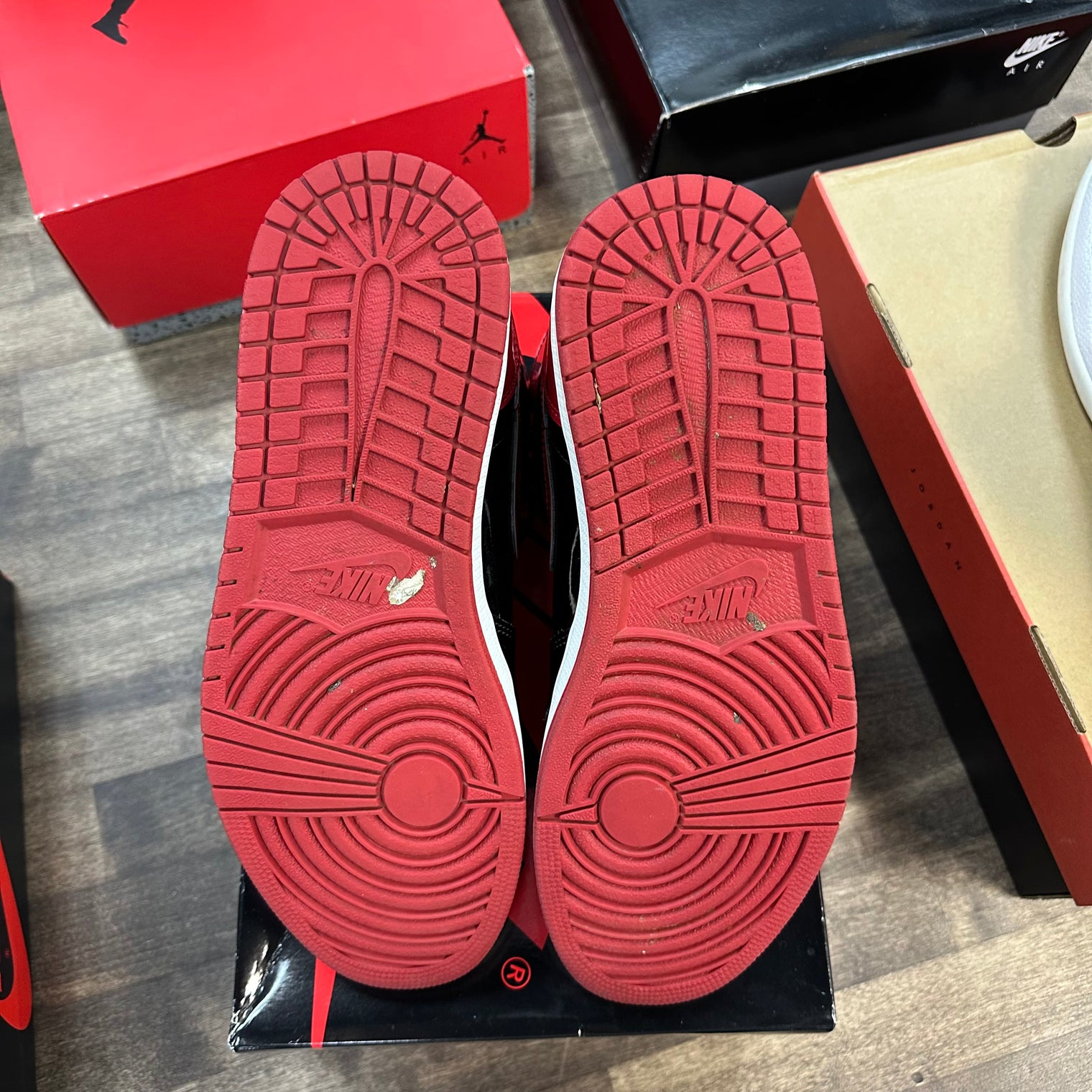 Jordan 1 Retro High OG Patent Bred (US 11.5) (USED)