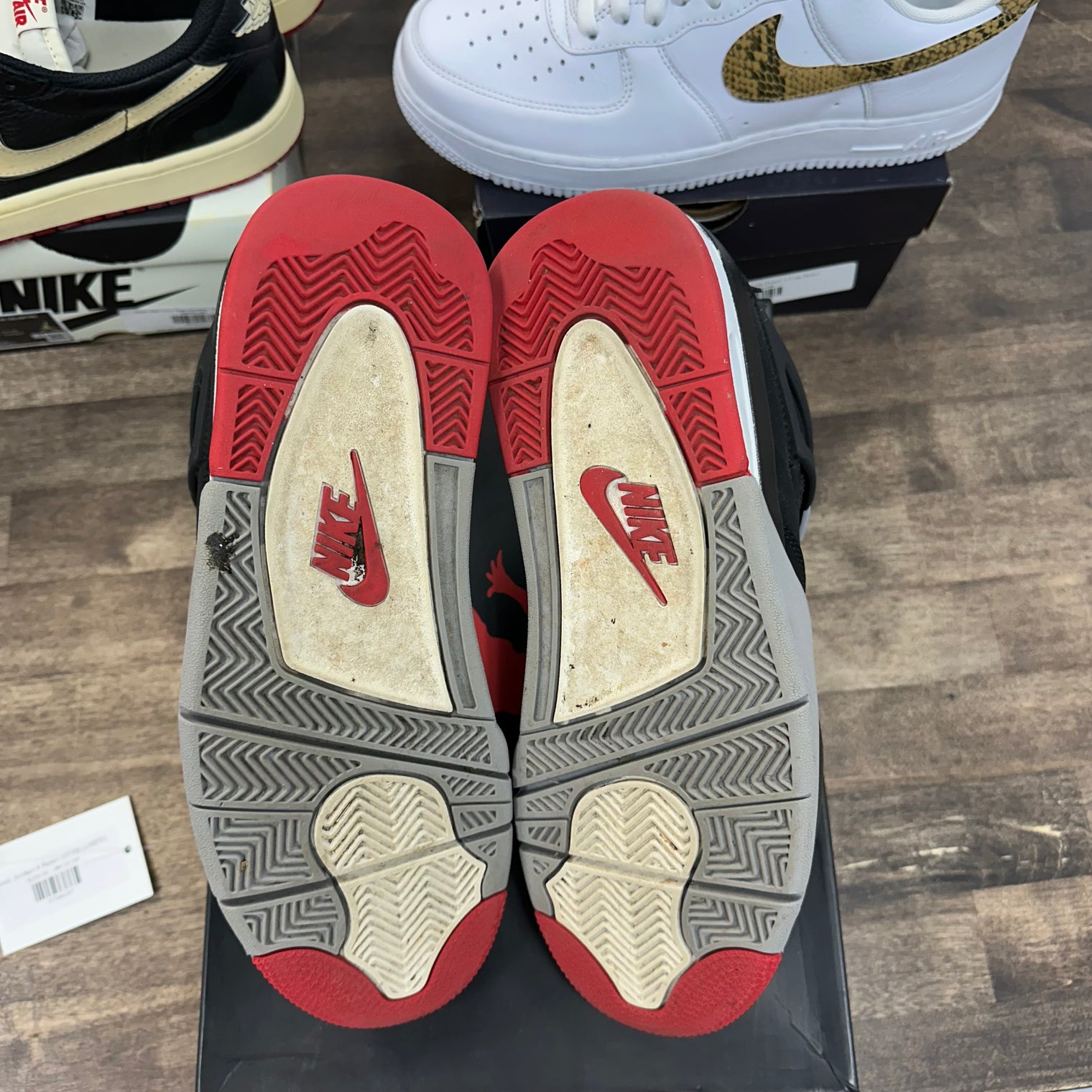 Bred Jordan 4 Retro (2019) (USED)