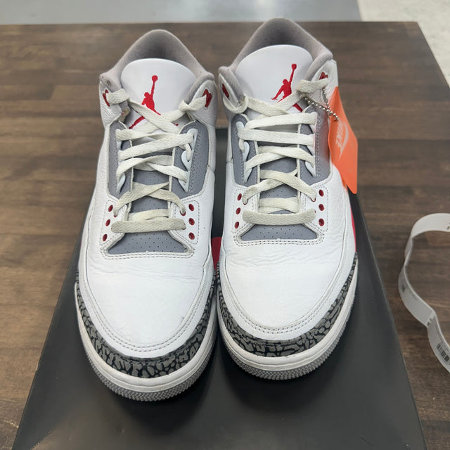 Fire Red Jordan 3 (USED)