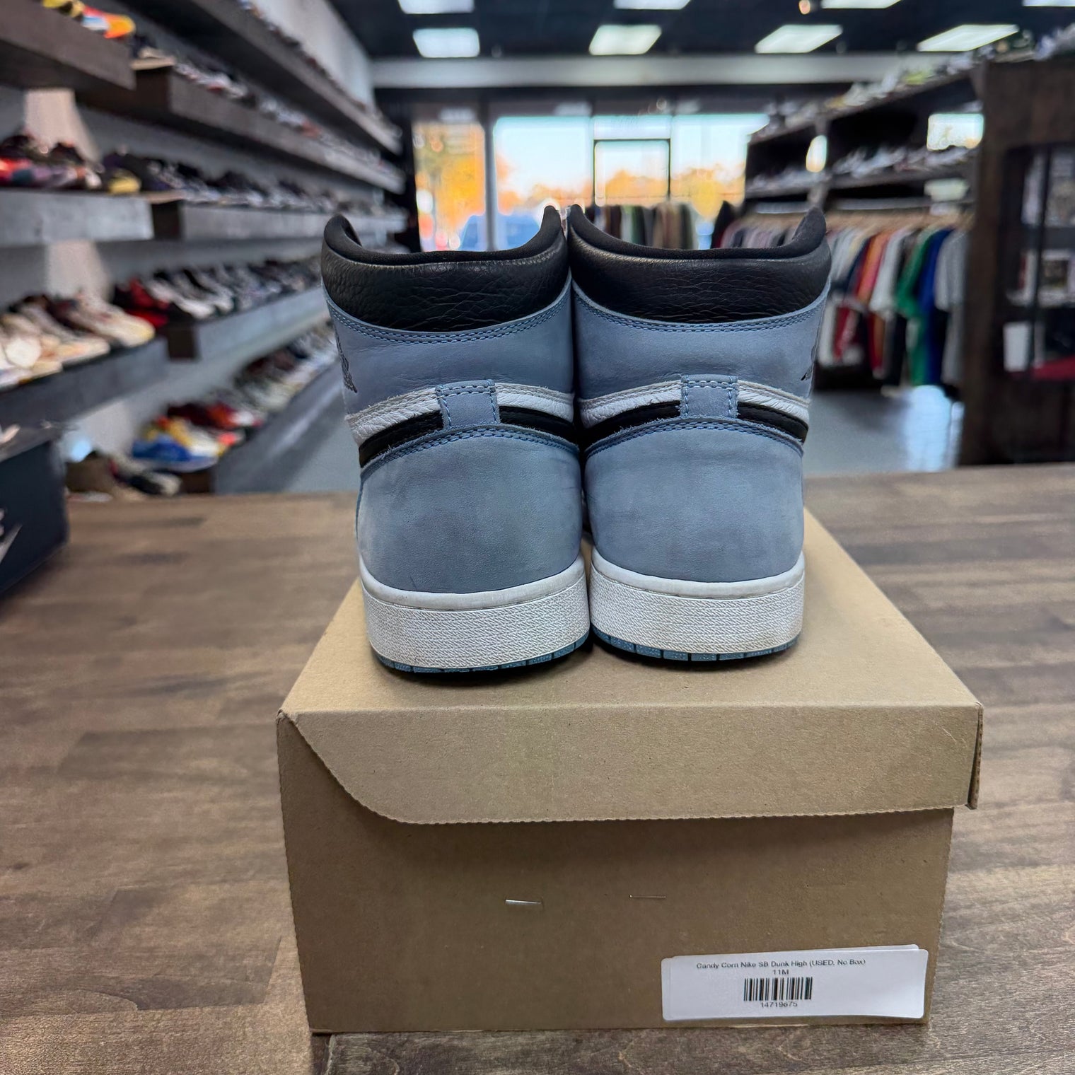 University Blue Jordan 1 High OG (USED, No Box)