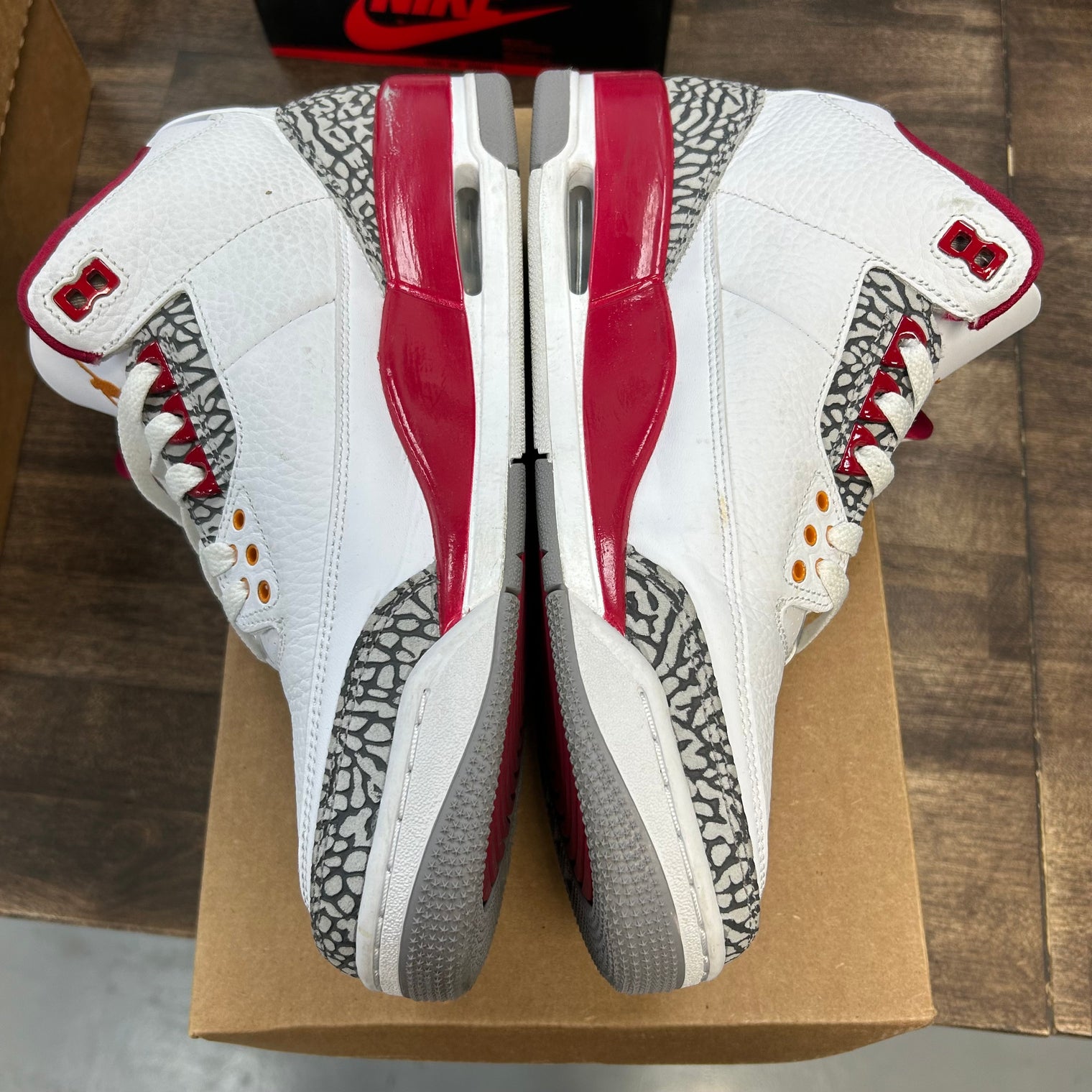 Cardinal Jordan 3 Retro (USED, No box)