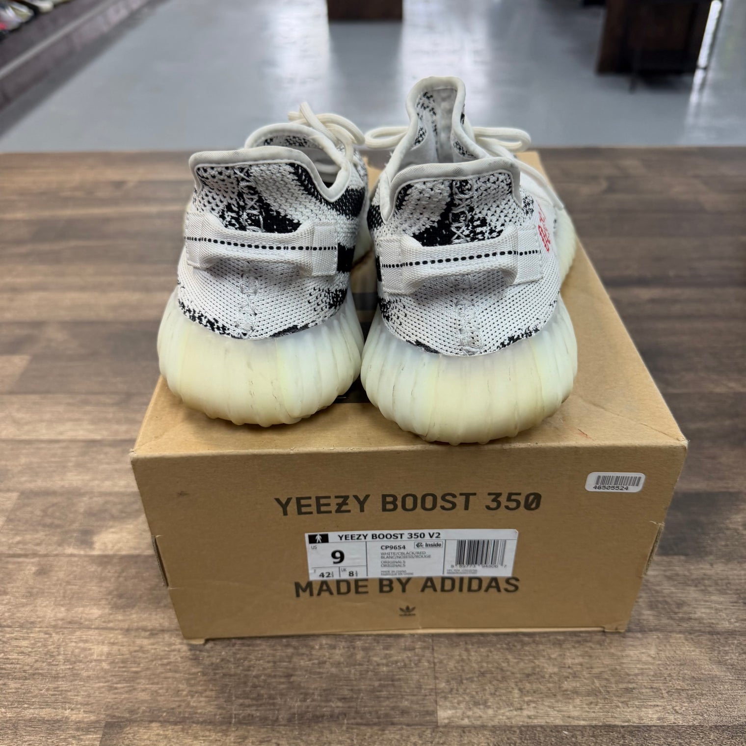 Zebra Yeezy 350 (USED)