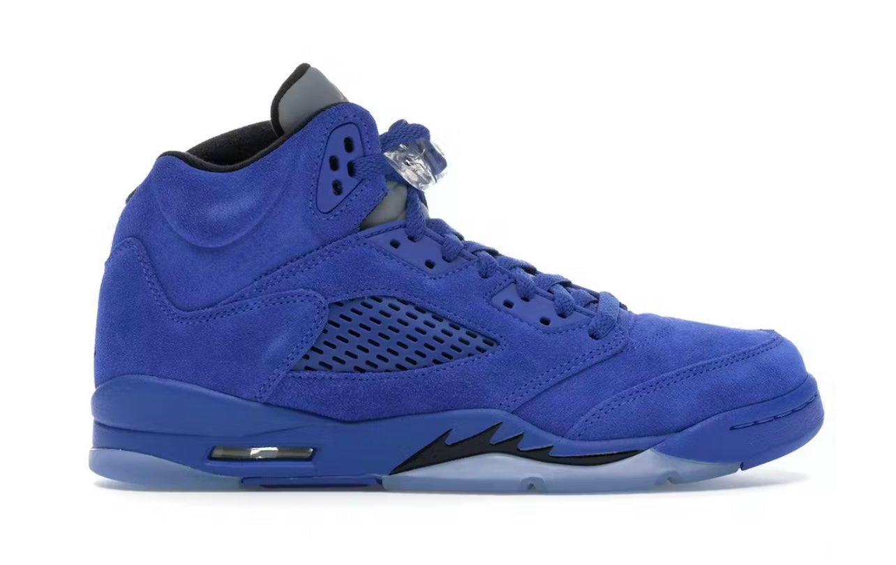 (GS) Blue Suede Jordan 5 Retro
