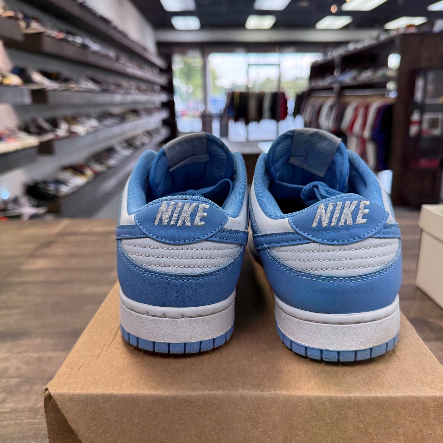 UNC Dunk Low (USED, No Box)