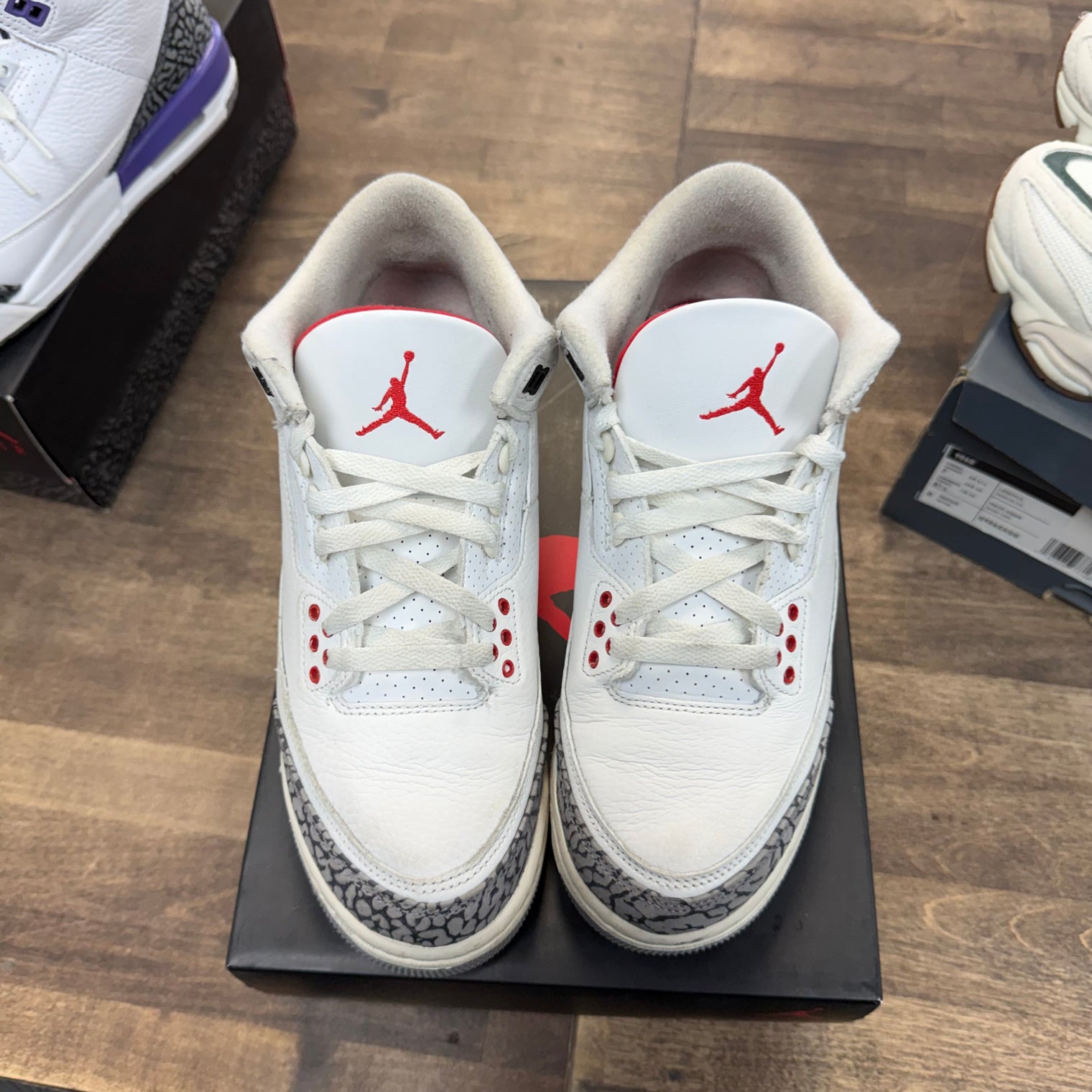 White Cement Reimagined Jordan 3 (GS) (USED)