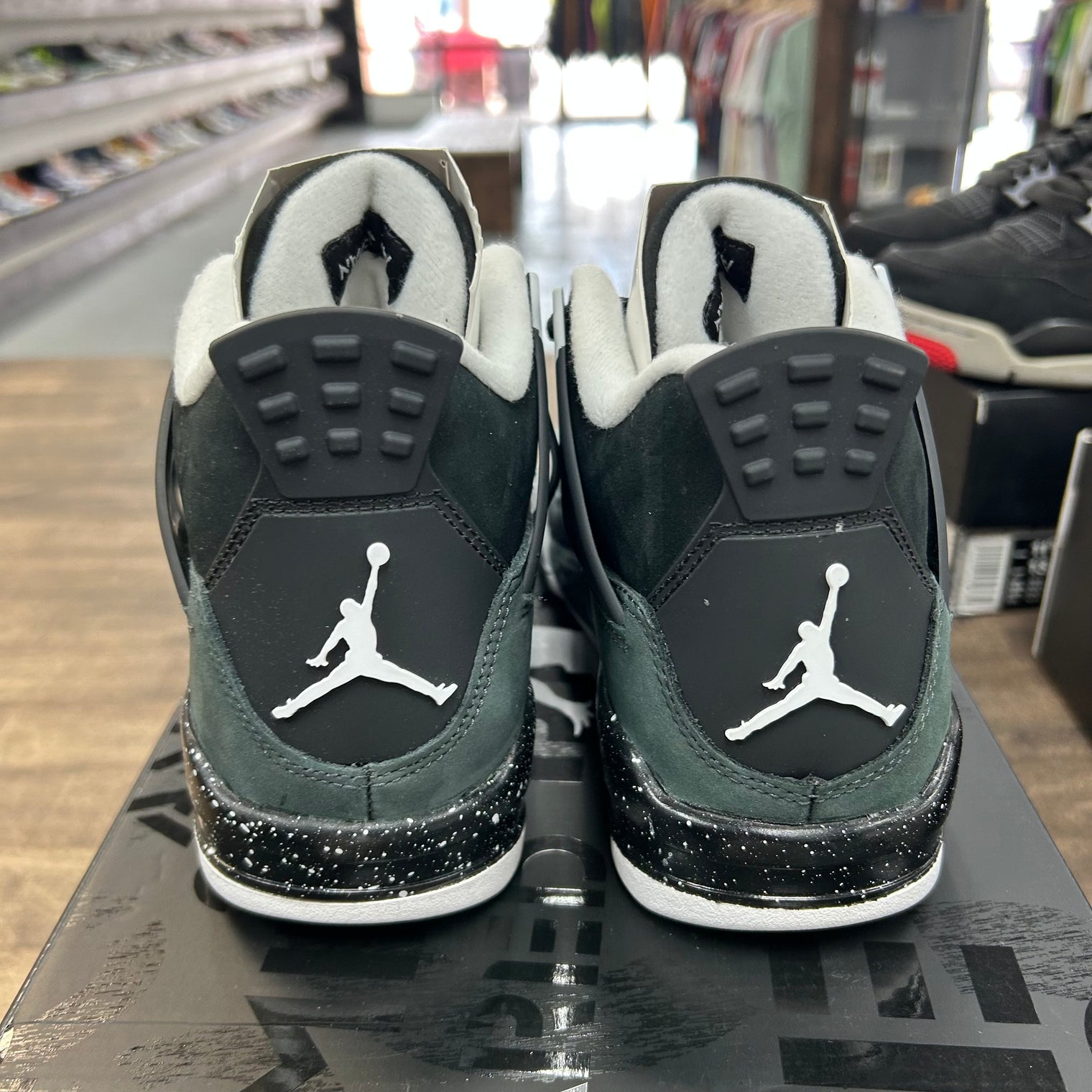 Fear Jordan 4 (GS) (Tried On)