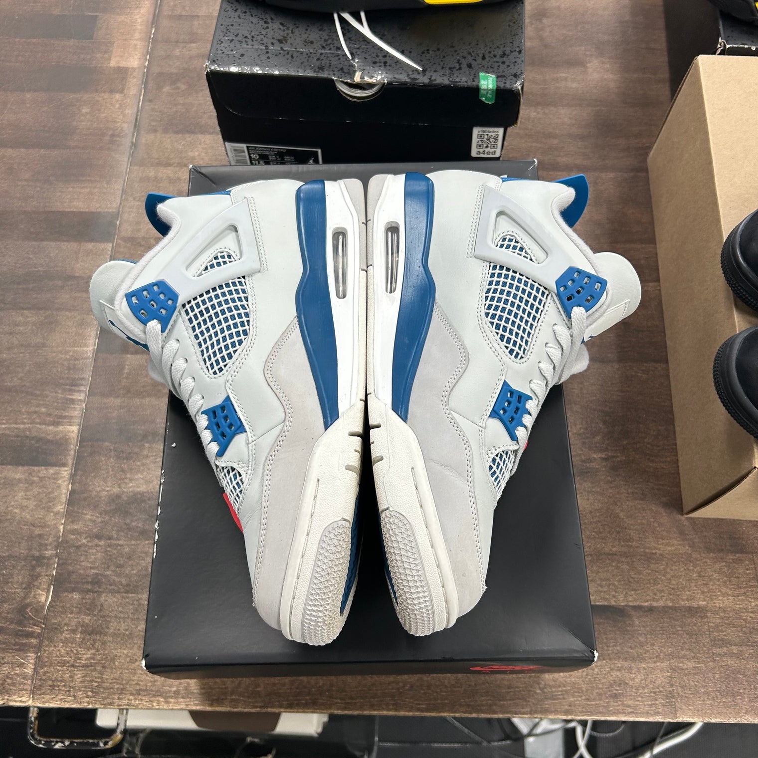 Military Blue Jordan 4 Retro (USED)
