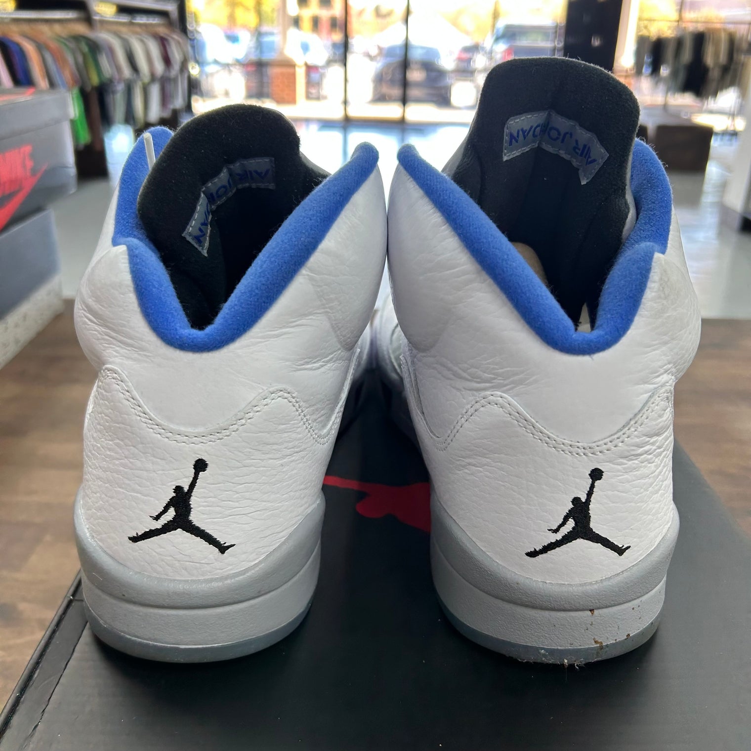 White Stealth Jordan 5 (2021) (USED)