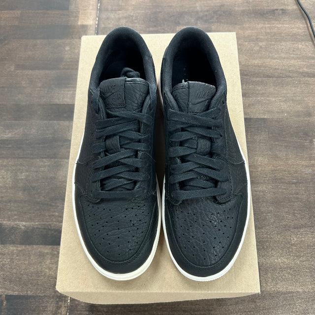 Swooshles Black Jordan 1 Retro Low (USED, No Box)