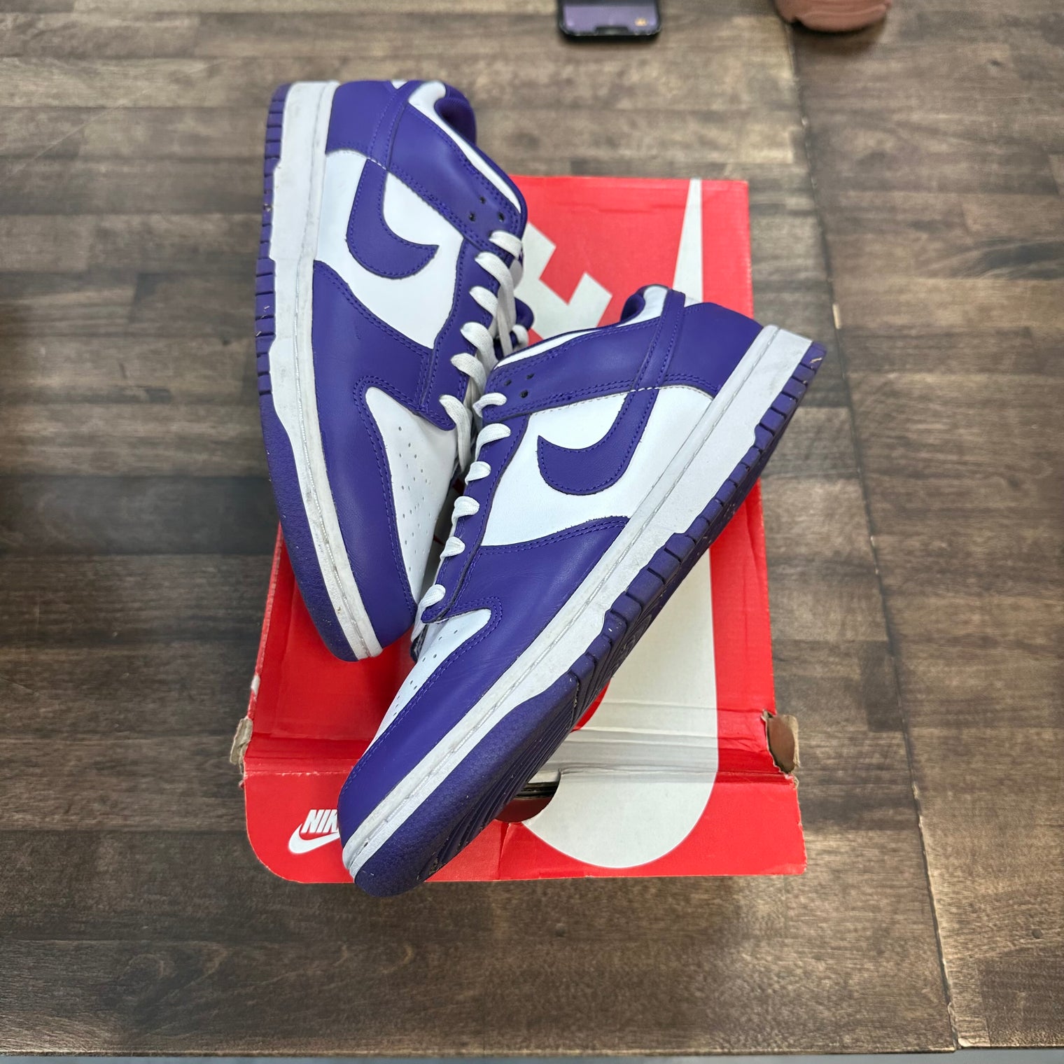 Nike Dunk Low Court Purple (USED)