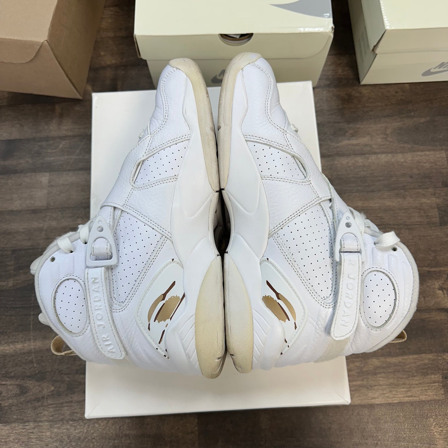 OVO White Jordan 8 Retro (USED)
