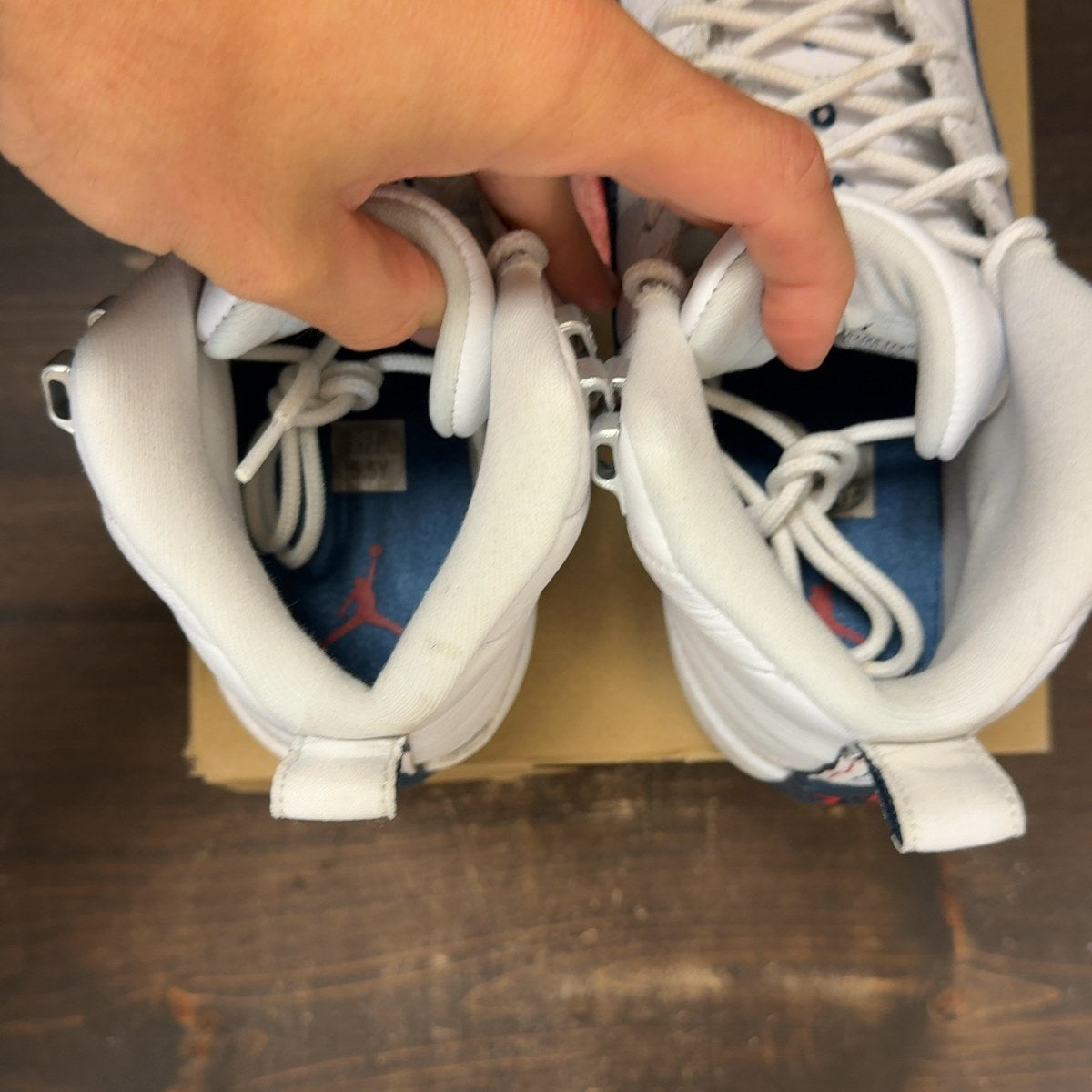 Jordan 12 Retro French Blue (2025) (GS) Size 5.5Y (Pre-Owned) - aux