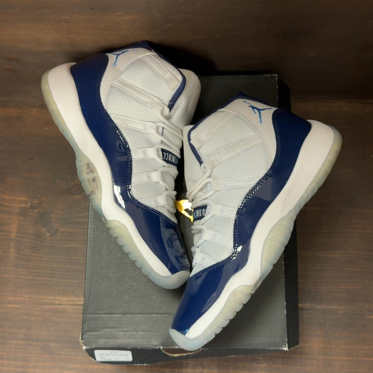 Jordan 11 Retro UNC Win Like 82 (GS) Size 5.5Y (Pre-Owned) - back
