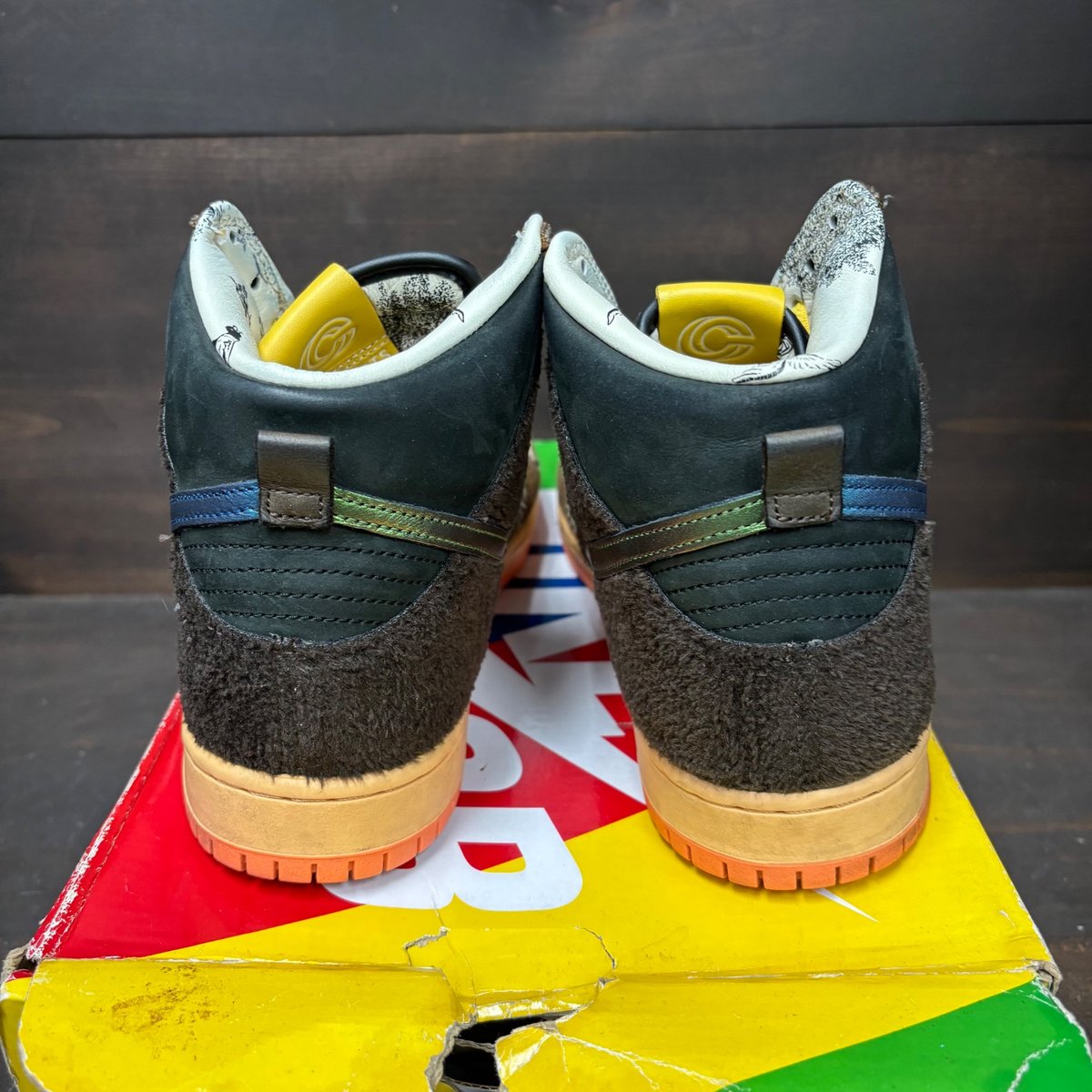 Nike SB Dunk High Concepts Turdunken Size 10 (Pre-Owned) - sole