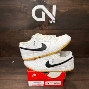 Nike SB Dunk Low Pro White Gum Size 9 (Pre-Owned) - Image 1