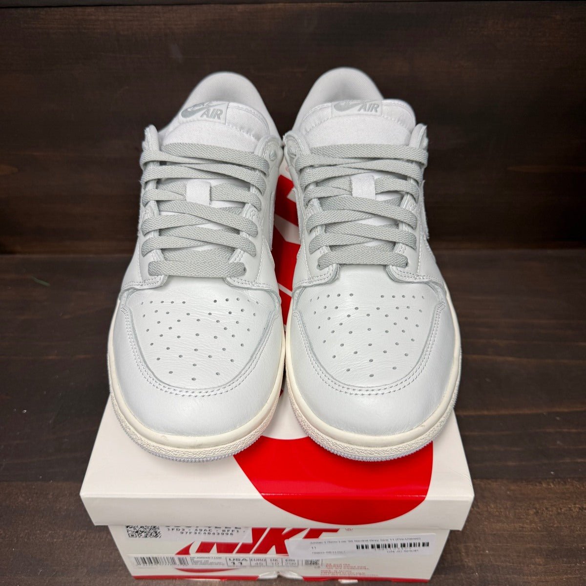 Jordan 1 Retro Low '85 Neutral Grey - Image 4