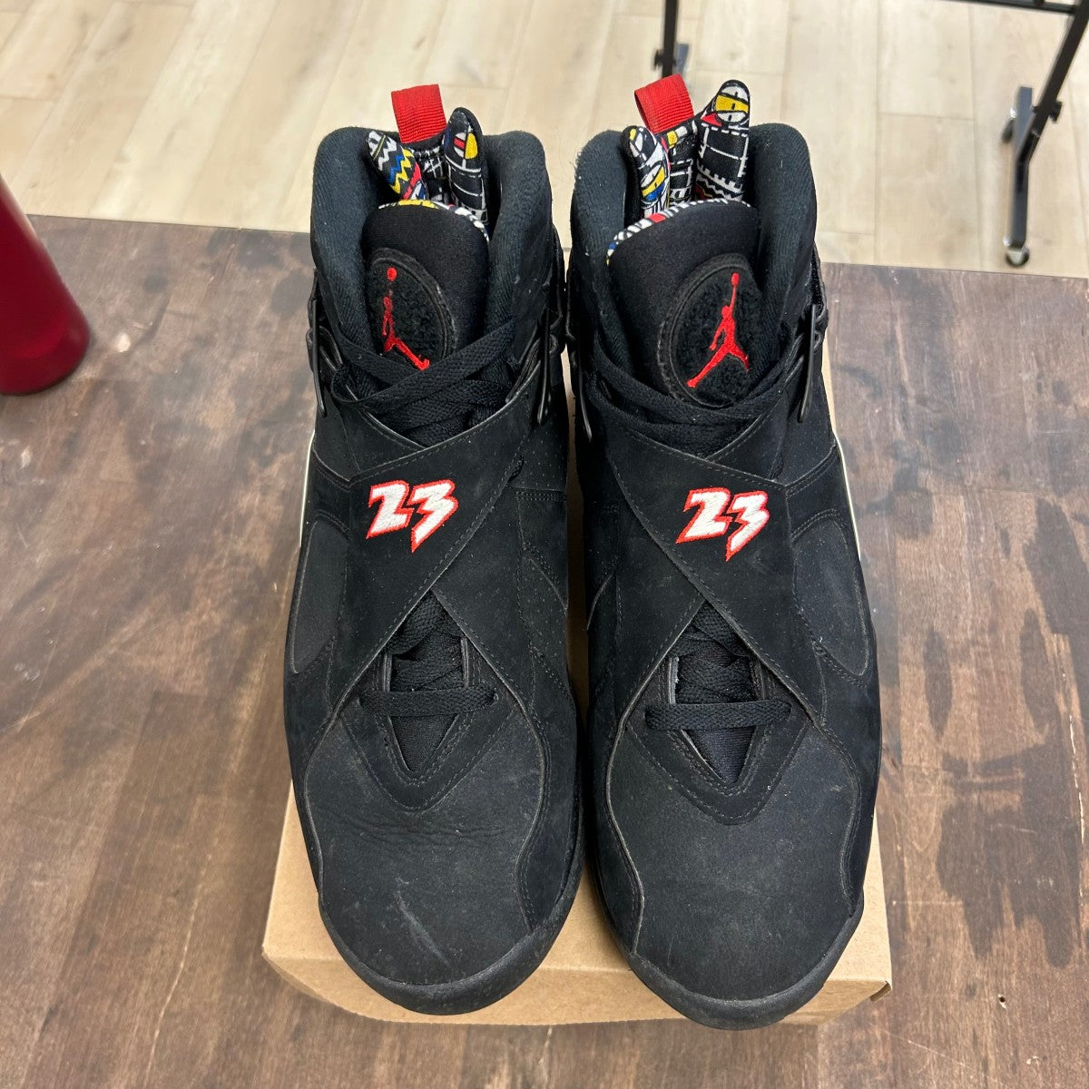 Jordan 8 Retro Playoffs (2023) Size 12 (Pre-Owned) - Image 2
