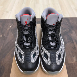 Jordan 11 Retro Low IE Black Cement Size 11 (Pre-Owned) - Image 2
