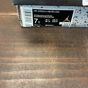 Jordan 4 Retro What The (GS) Size 7Y (Pre-Owned) - aux