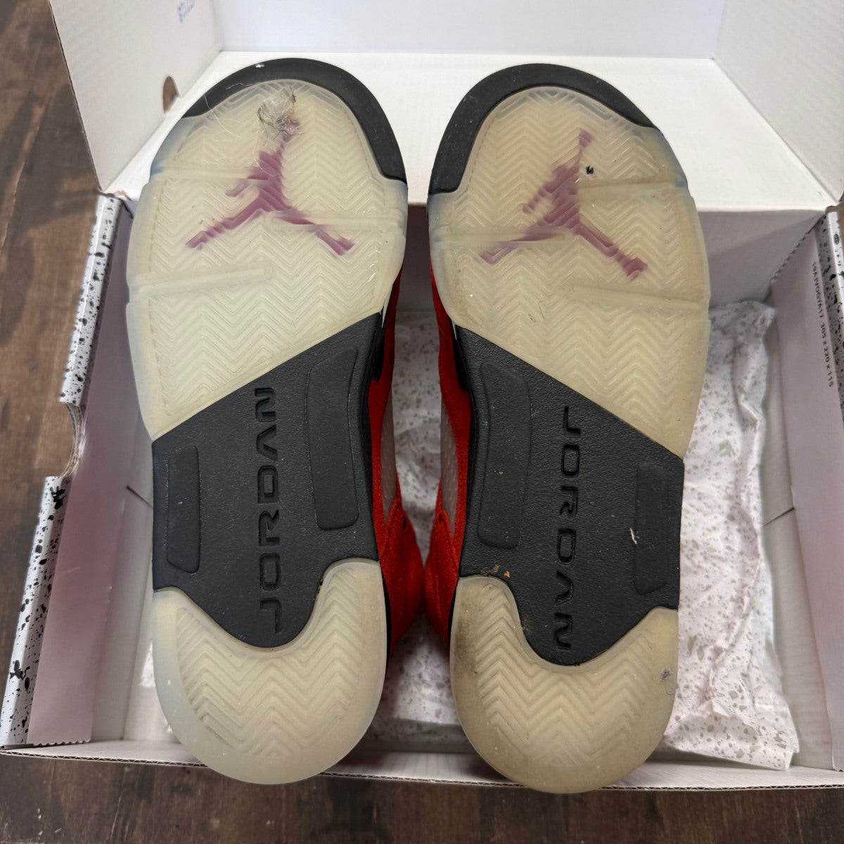 Jordan 5 Retro Raging Bull Red (2021) (GS) - Image 5