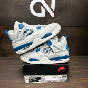Jordan 4 Retro Military Blue (2024) (GS) - Image 1