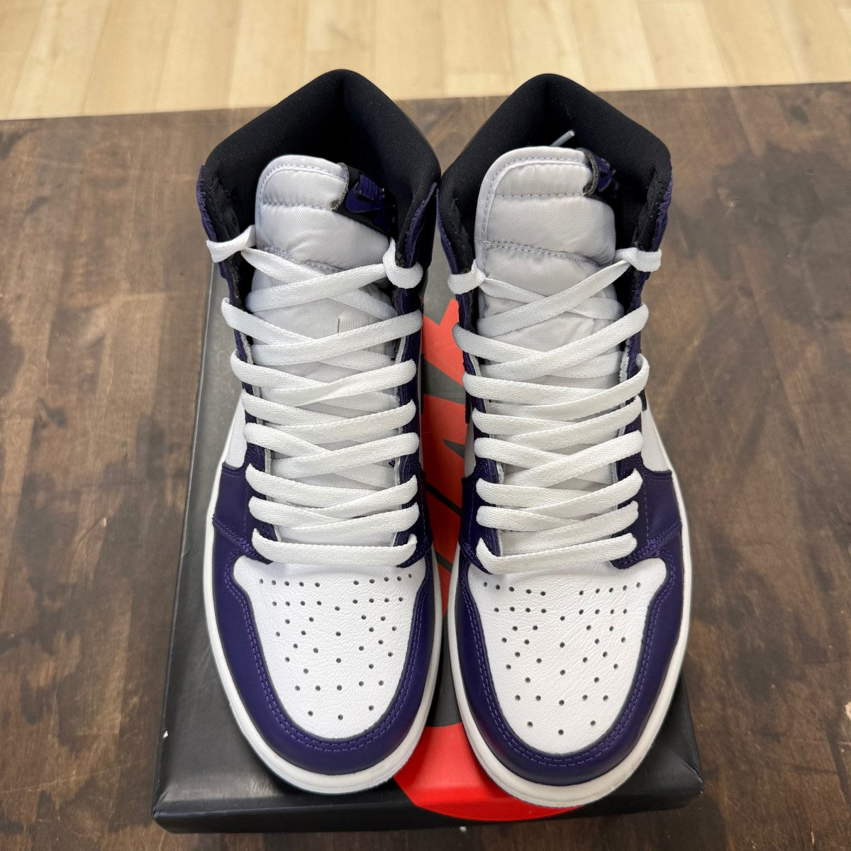 Jordan 1 Retro High Court Purple White - Image 2