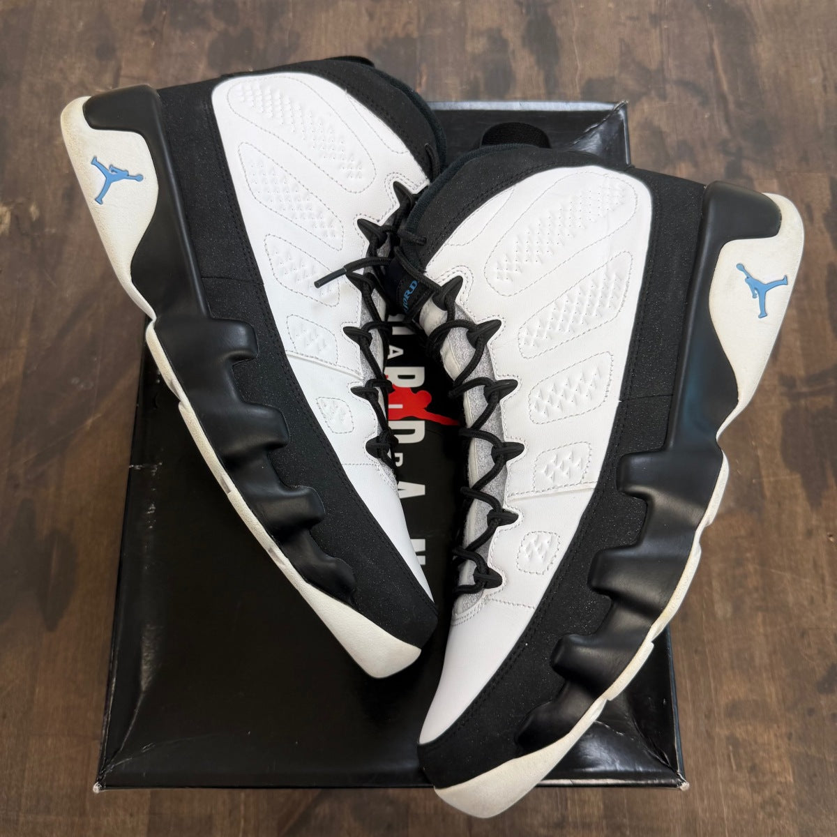 Jordan 9 Retro University Blue - Image 1