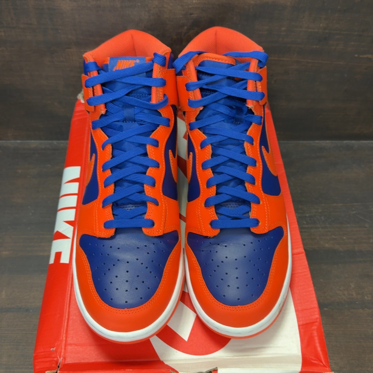 Nike Dunk High Knicks - Image 3
