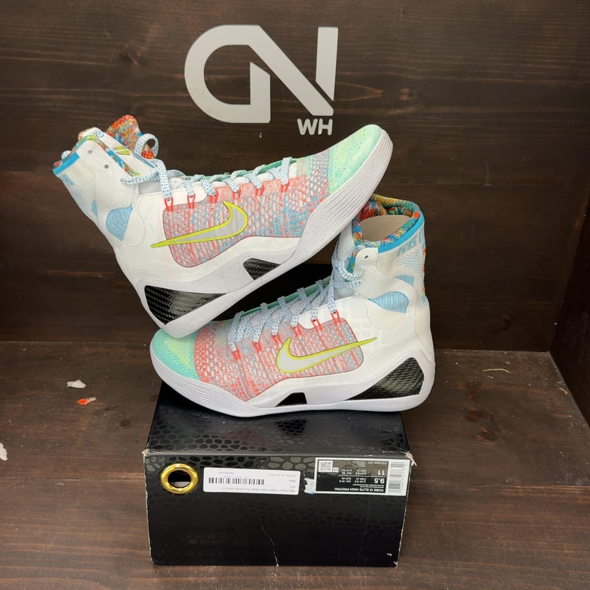Nike Kobe 9 Elite Protro What The (2025) Size 9.5 - front
