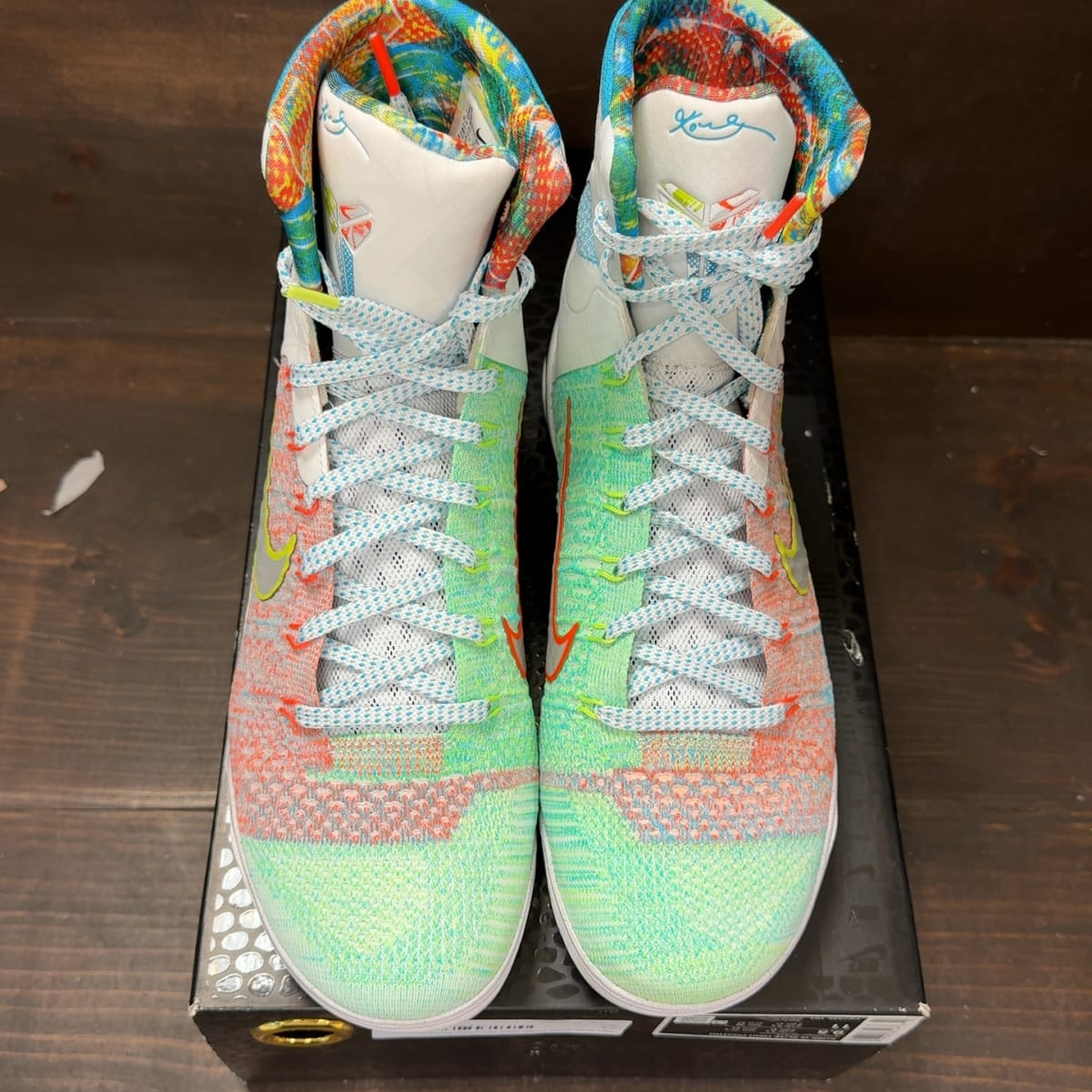 Nike Kobe 9 Elite Protro What The (2025) Size 9.5 - tag