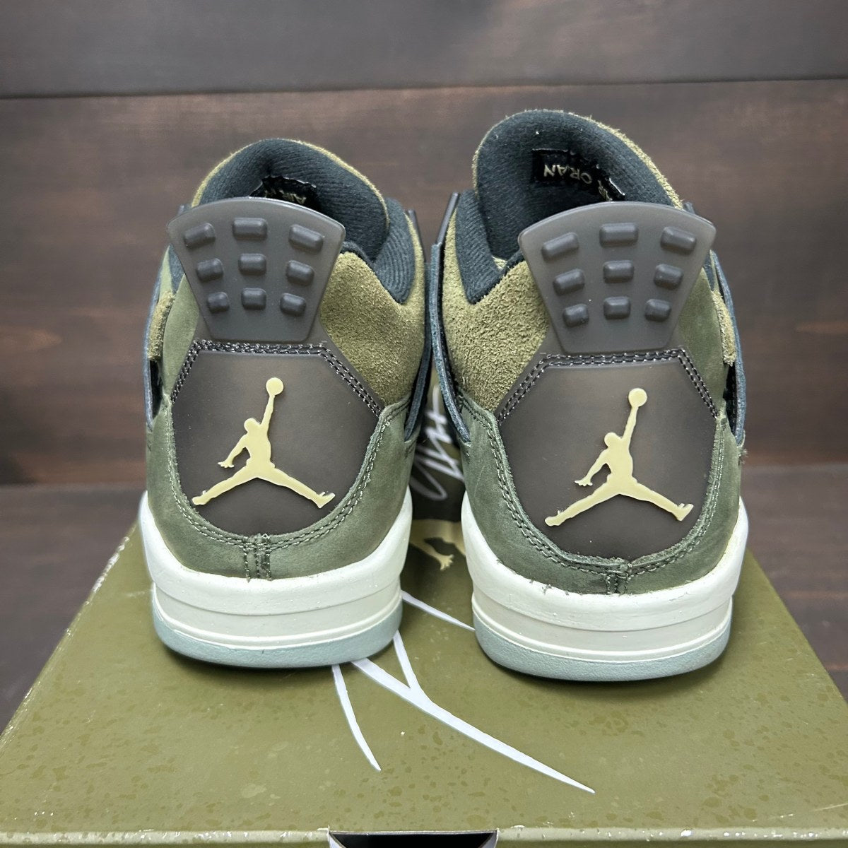 Jordan 4 Retro SE Craft Medium Olive (GS) - Image 5