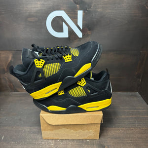 Jordan 4 Retro Thunder (2023) Size 11 (Pre-Owned) - Image 1