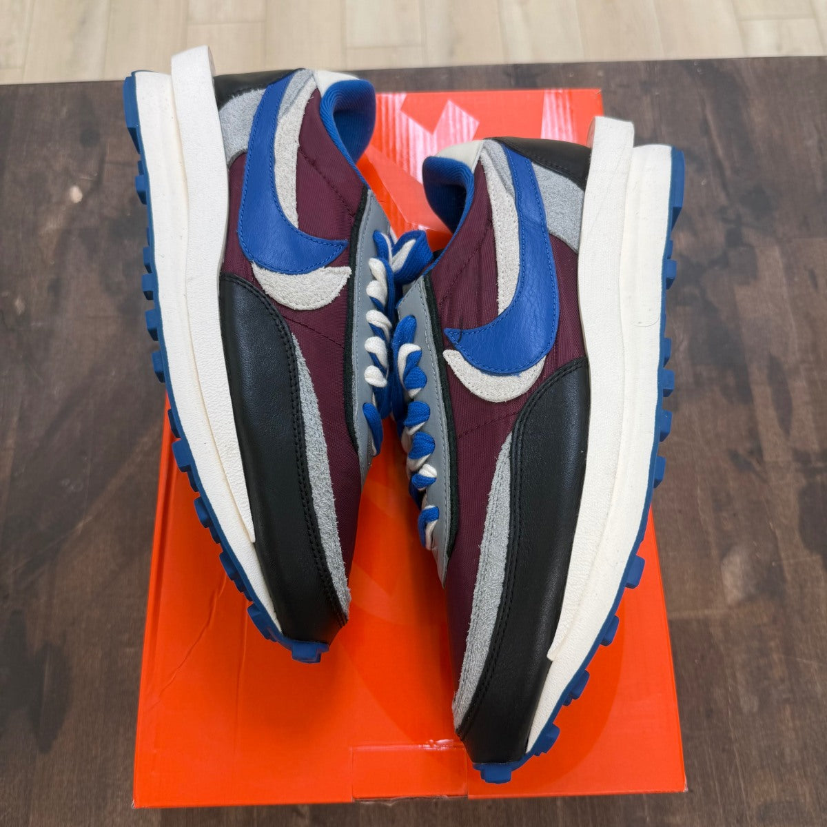 Nike LD Waffle sacai Undercover Night Maroon Team Royal - Image 1