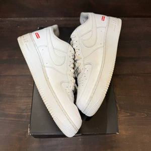 Nike Air Force 1 Low Supreme White Size 10.5 (Pre-Owned)