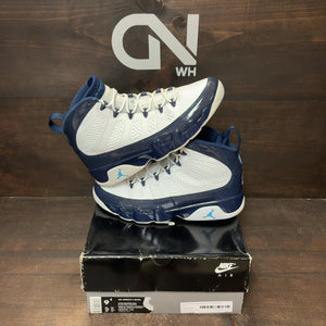 Jordan 9 Retro Pearl Blue Size 9.5 (Pre-Owned) - front
