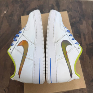 Nike Air Force 1 Low LV8 White Magma Orange (GS) Size 7Y (Pre-Owned) - Image 4