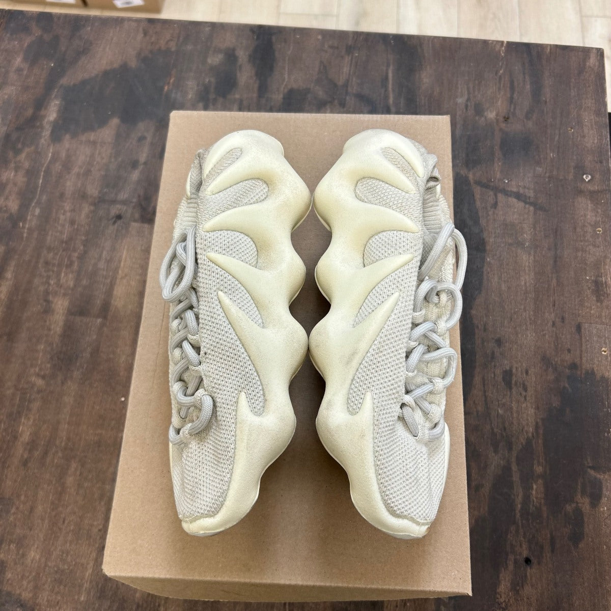 adidas Yeezy 450 Cloud White Size 6.5 (Pre-Owned) - Image 3