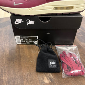 Nike Air Max 1 Patta Waves Rush Maroon (with Bracelet) - Image 6