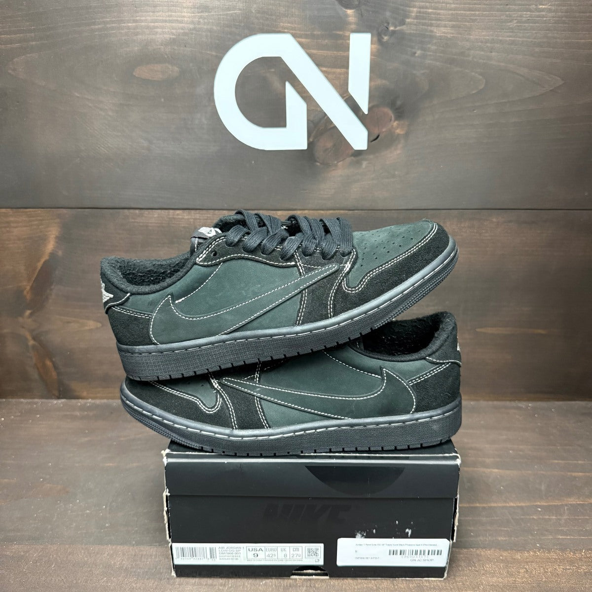 Jordan 1 Retro Low OG SP Travis Scott Black Phantom - Image 1